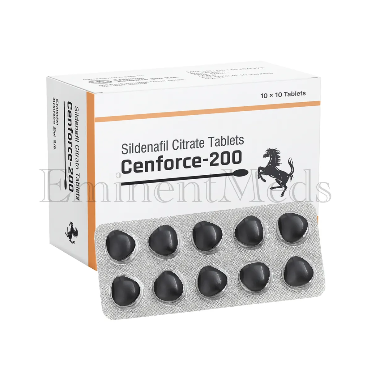 Cenforce 200 mg sildenafil tablets for treating severe erectile dysfunction and improving erection quality