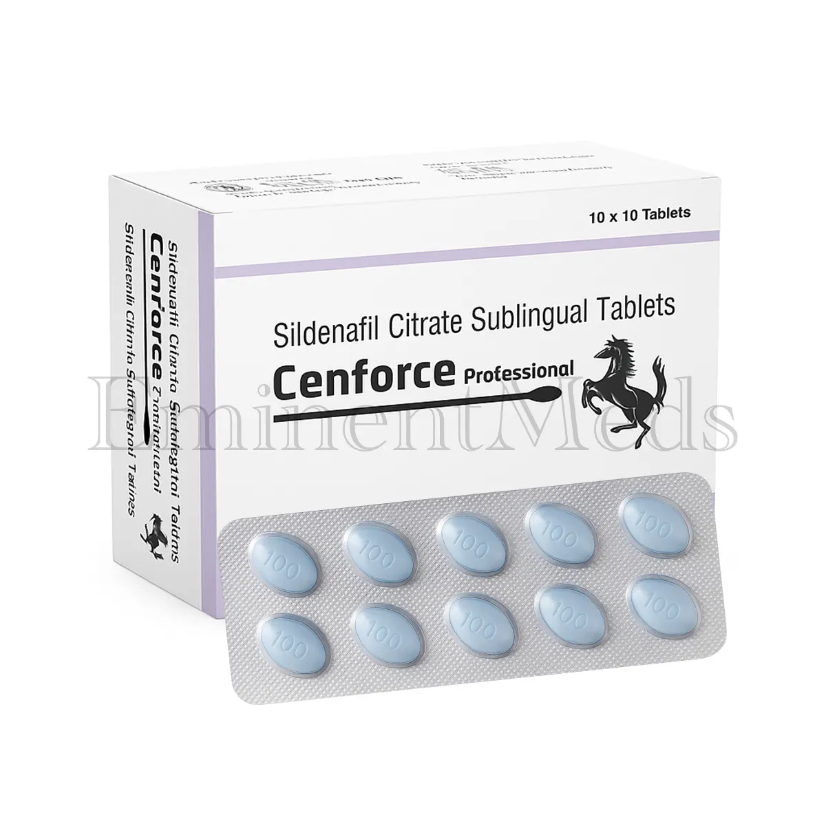 Cenforce Professional 100 mg sildenafil sublingual tablets for erectile dysfunction treatment