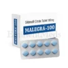 Malegra 100 mg sildenafil citrate tablets used for effective erectile dysfunction treatment in men