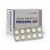 Prosoma 350 mg carisoprodol tablets used for relief of muscle spasms and acute musculoskeletal pain