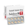 Tadalista 10 mg tadalafil tablets used for mild erectile dysfunction and improved erectile performance in men