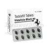Vidalista Black 80 mg tadalafil tablets used for high-strength erectile dysfunction treatment in men
