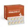 Vidalista CT 20 mg chewable tadalafil tablets used for convenient erectile dysfunction treatment