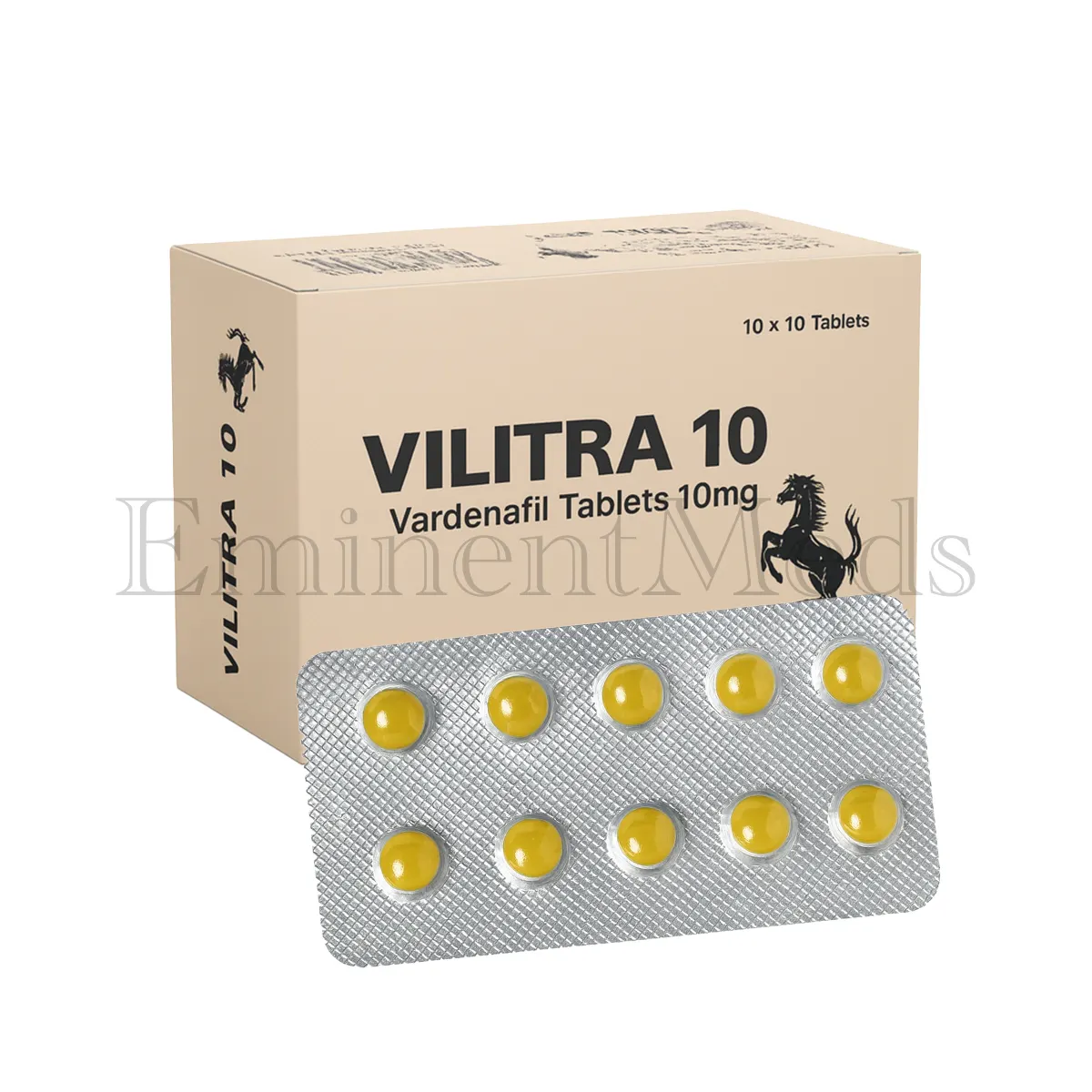 Vilitra 10 mg vardenafil tablets prescribed for mild erectile dysfunction and improved erectile response