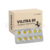 Vilitra 80 mg vardenafil tablets used to treat erectile dysfunction and enhance erection firmness in men